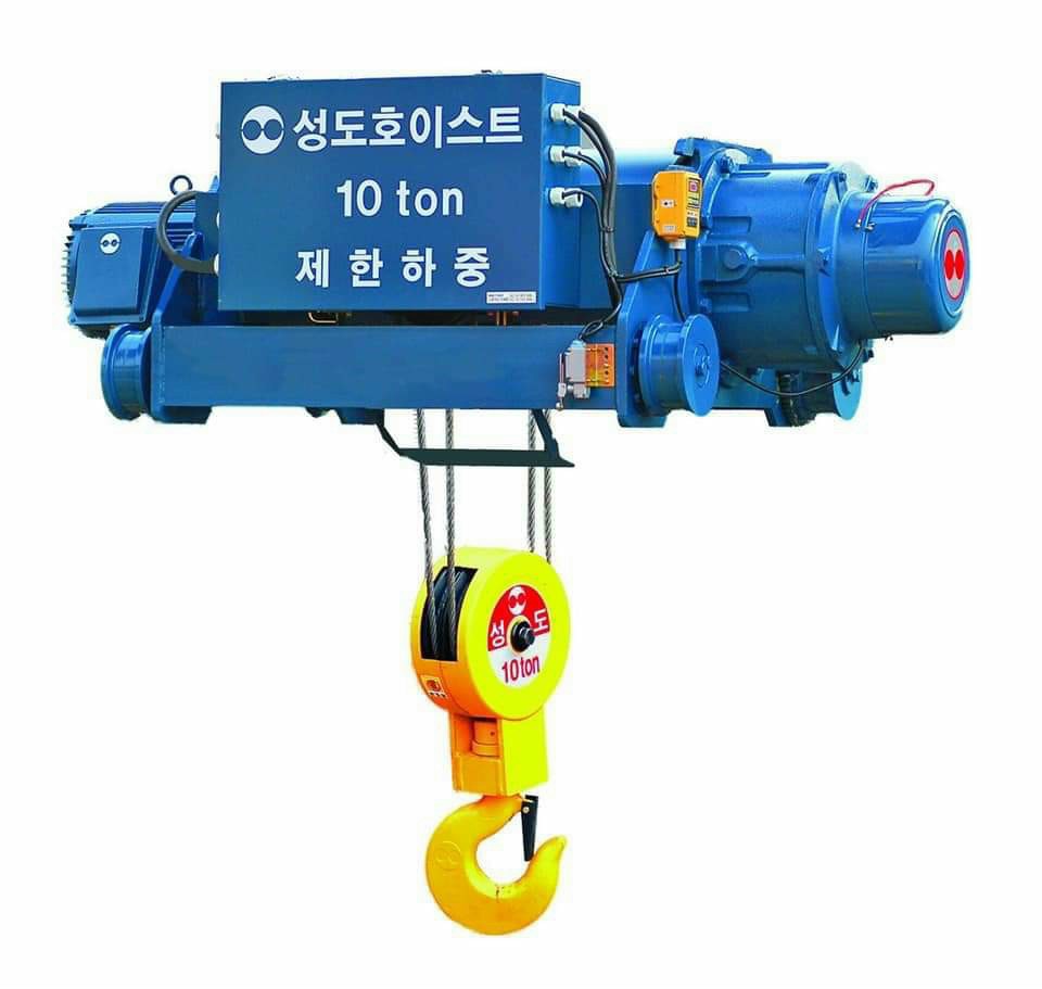 Hoist- Xe con dầm đôi 10T Hàn Quốc